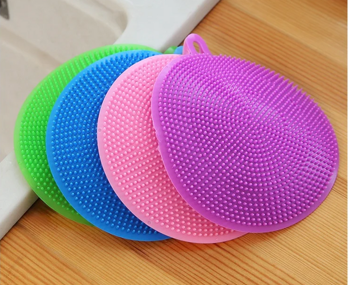 CleanFlex – Silicone Dish Brush & Multifunctional Kitchen Scrubber Pad Bowlift