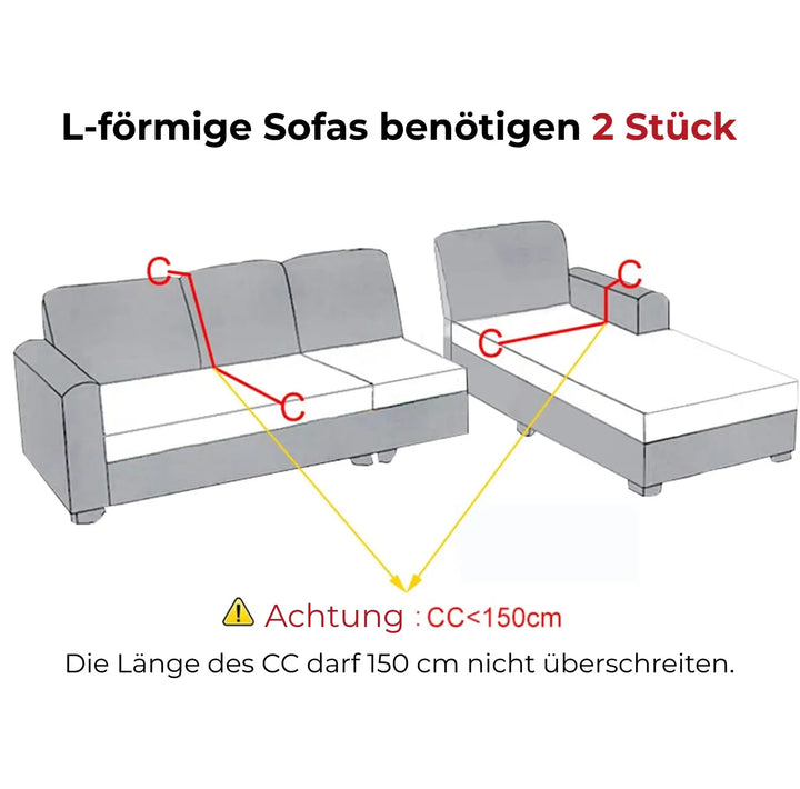 BowLift | SofaGuard™ | Elastic Velvet Sofa Cover that Saves You Money
