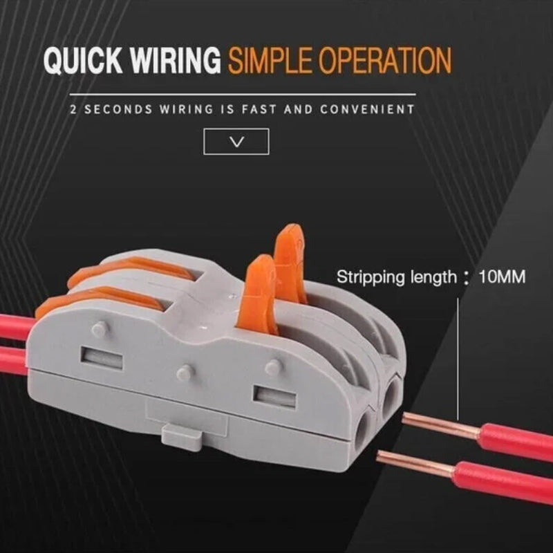 BowLift | Push-type quick connection terminal, wire splitting