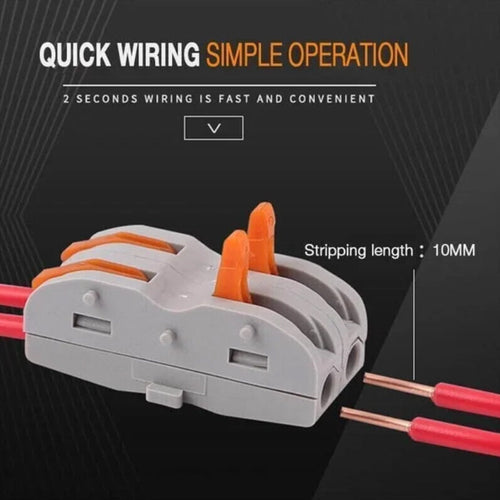 BowLift | Push-type quick connection terminal, wire splitting