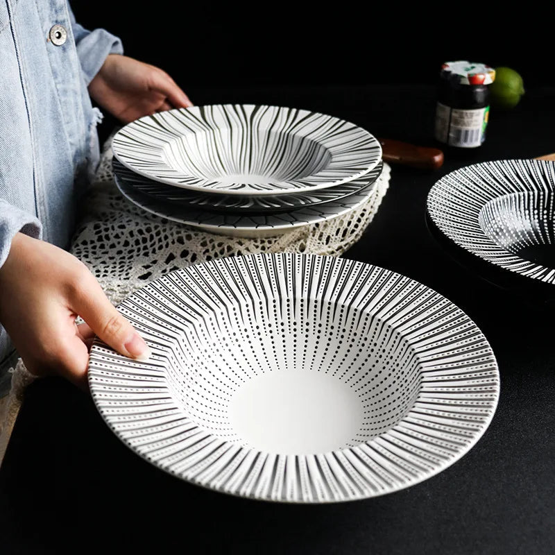 BowLift | Elegant Ceramic Deep Plates for Pasta, Soup, and Salads