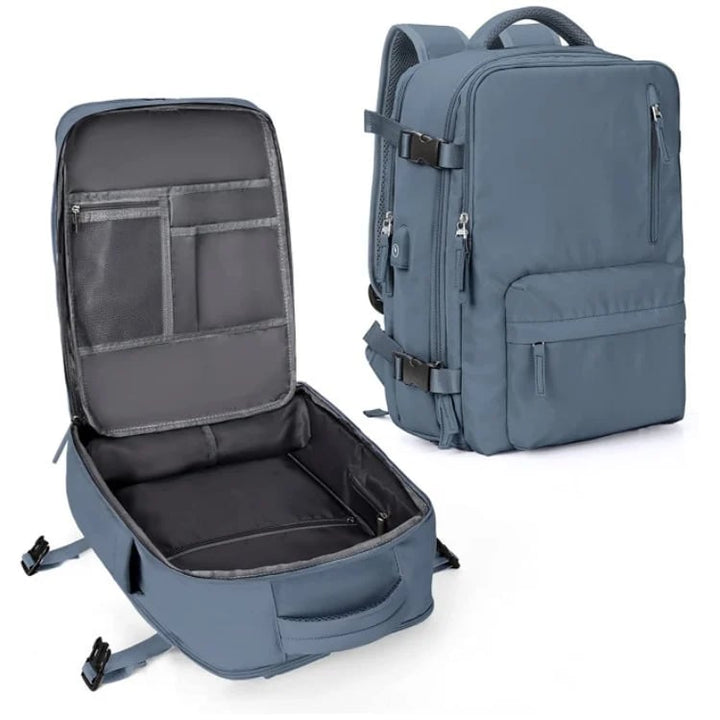 BowLift | Women's Large Travel Backpack – Waterproof Hiking Rucksack | Anti-Theft & USB Charging
