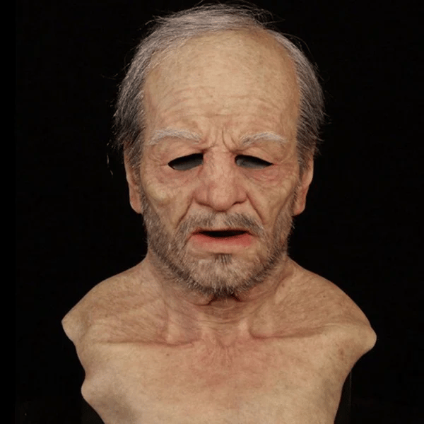 BowLift | MaskEnigma Holloween Realistic Elderly Disguise