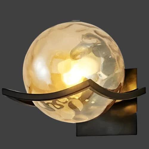BowLift | Modern LED Wall Lamp with Glass Panel