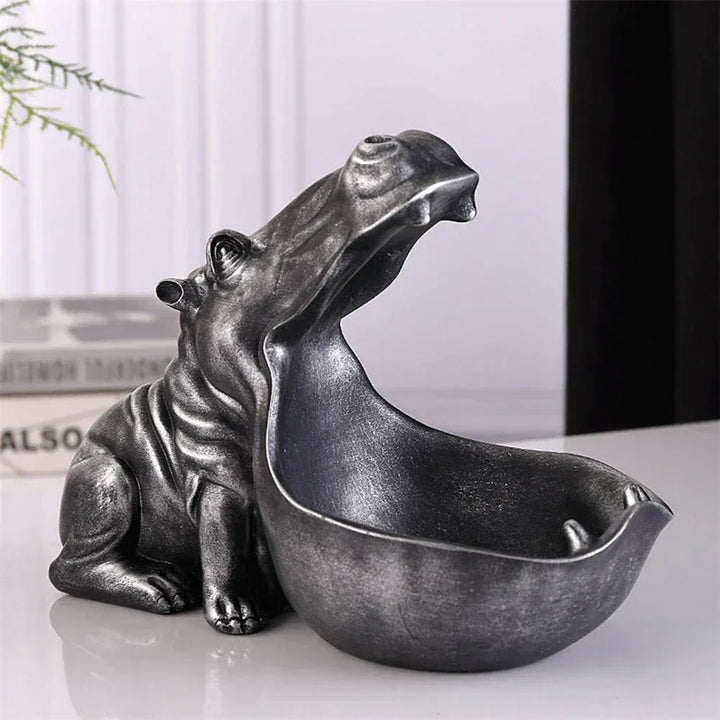 BowLift | Decorative Hippo Desk Storage Box - HippoStash