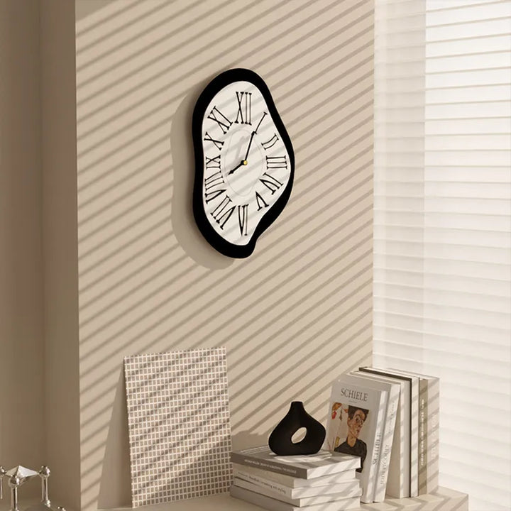 BowLift | AbstractTick - Surrealistic Roman Wall Clock