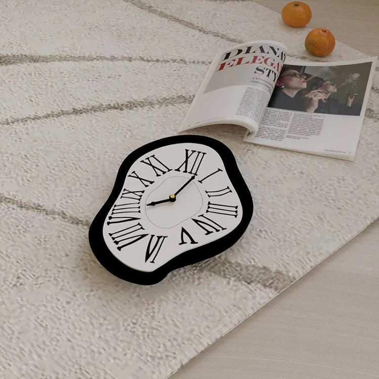 BowLift | AbstractTick - Surrealistic Roman Wall Clock