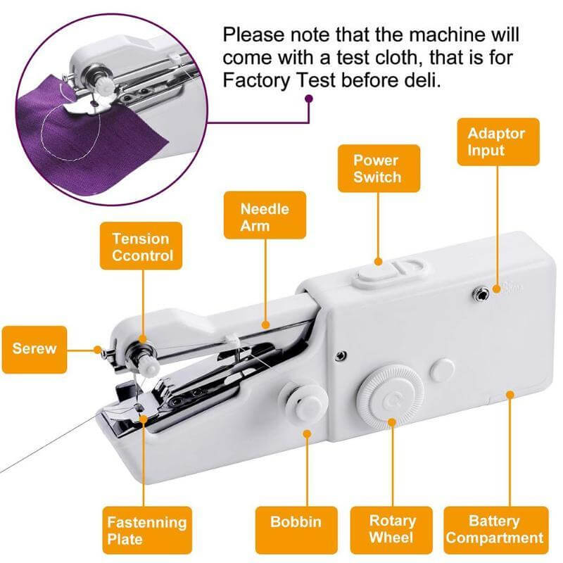 BowLift | Portable Handheld Sewing Machines
