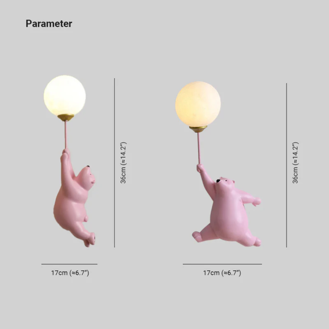 BowLift | Design Beer LED Wall Lamp - TeddyGlow
