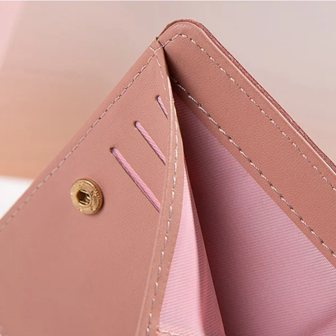 Mini Wallet with Trendy Tassel Bowlift
