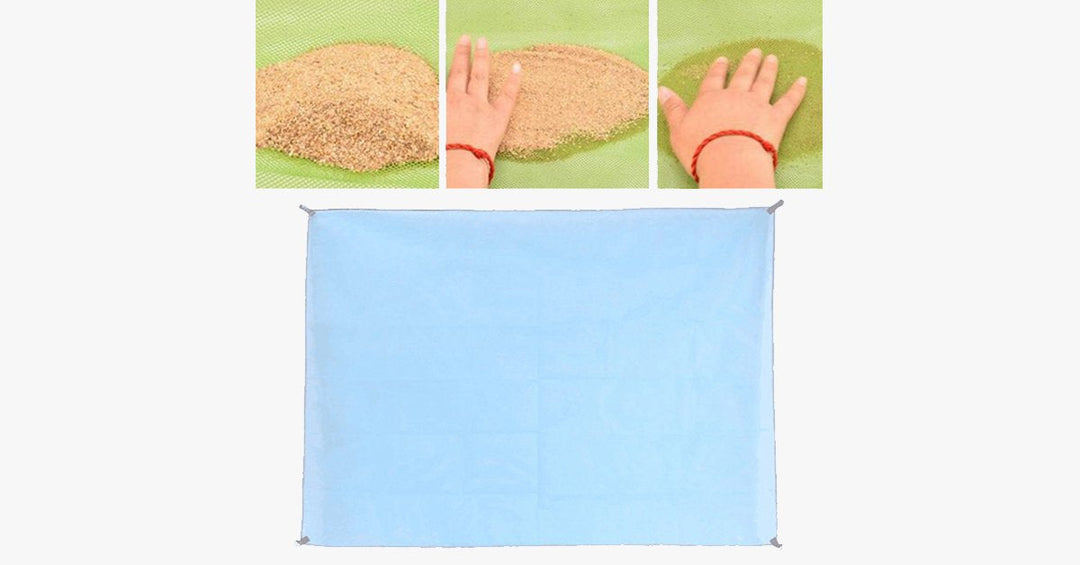 BowLift | Magic sand-free mat - Multipurpose mat - Durable & Compact - Perfect companion for beach, travel, hiking, camping