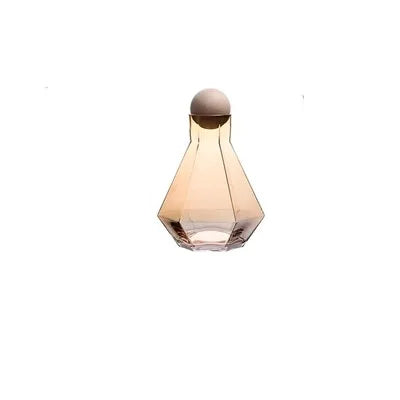Diamond Type Glass Water Bottle Pitcher Drinkware Creative Drinkware | Bowlift