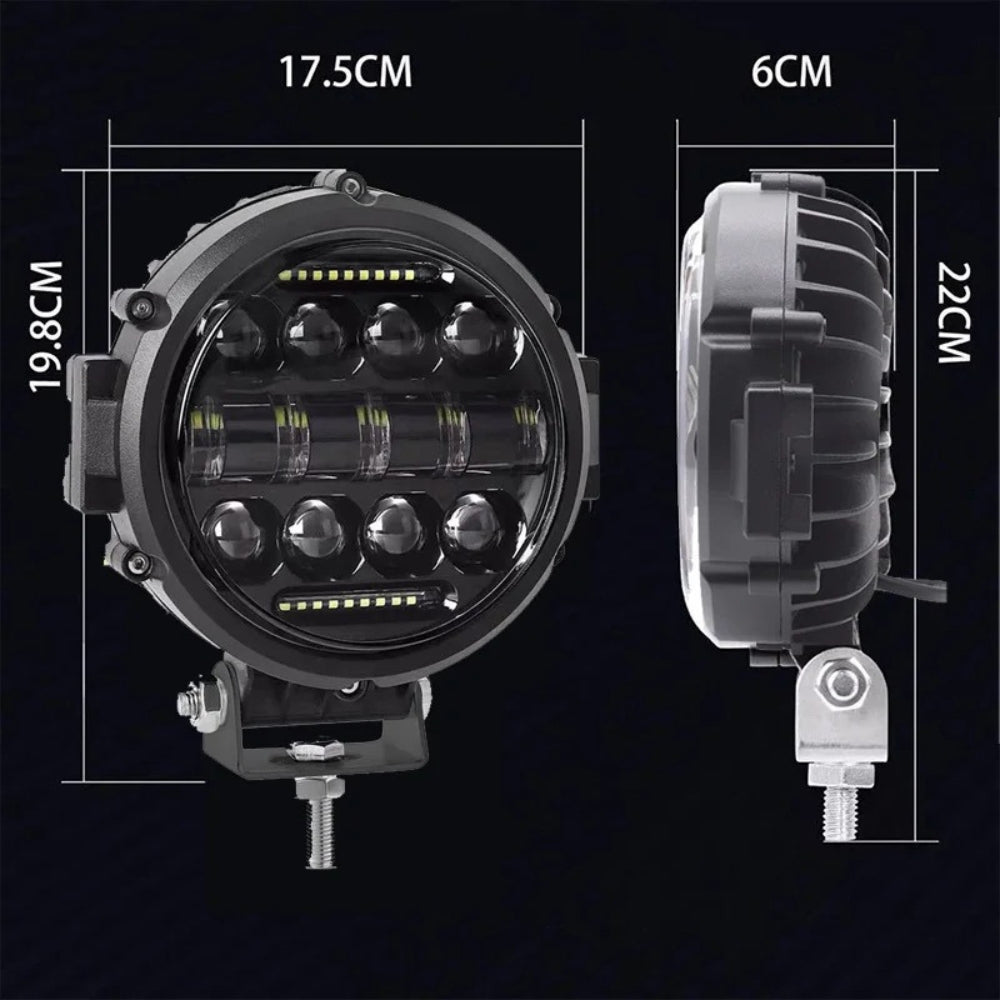 BowLift 7 Inch LED Driving Light for Car & 4x4