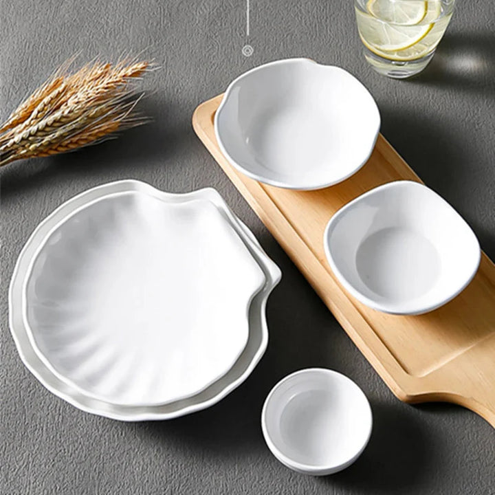 Dipping Saucer Multi-grid Dish Plate Kitchen Dressing Dishes | Bowlift