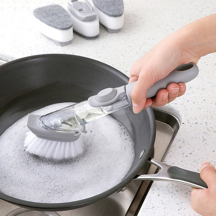 BowLift | Dishwashing Brush with Soap Dispenser – DishMaster