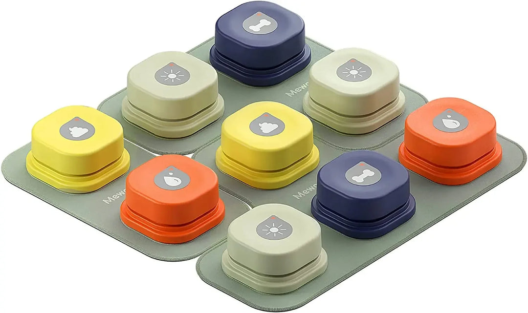 Dog Communication Buttons Set - BarkTalk Bowlift