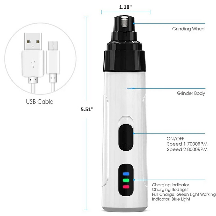 BowLift | Electric Dog Nail Trimmer