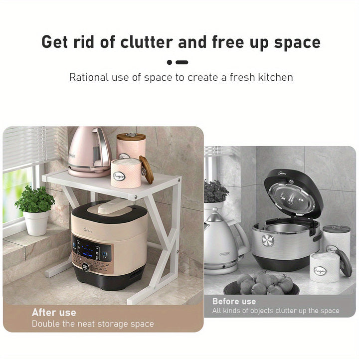 BowLift | Double-Layer Kitchen Storage Rack - Milan