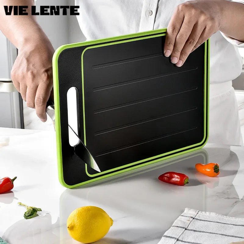 BowLift | Double-Sided Chopping Board with Defrosting Plate - BladeBoard