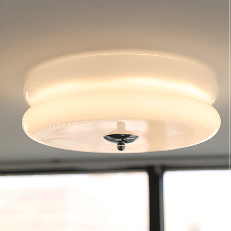 Danish ceiling light in Bauhaus style - Elegant aura lamp for living room & bedroom | Bowlift