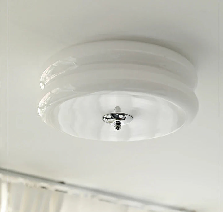 Danish ceiling light in Bauhaus style - Elegant aura lamp for living room & bedroom | Bowlift