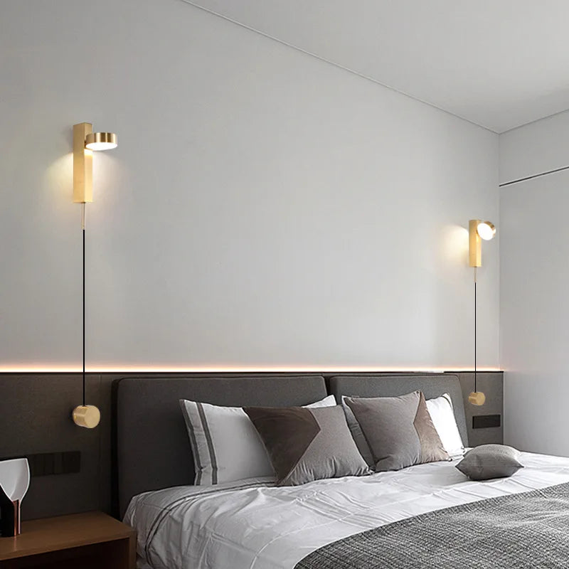 Modern LED Wall Light with Minimalist Design for Hallway or Living Room | Bowlift