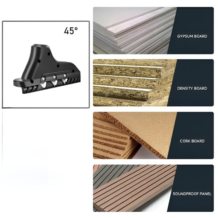 Gypsum board edge cutter | Perfect edges, every time | Bowlift