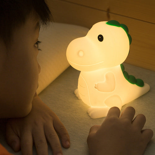 Cute dinosaur night light for kids – Soothing LED light for the children's room | Bowlift