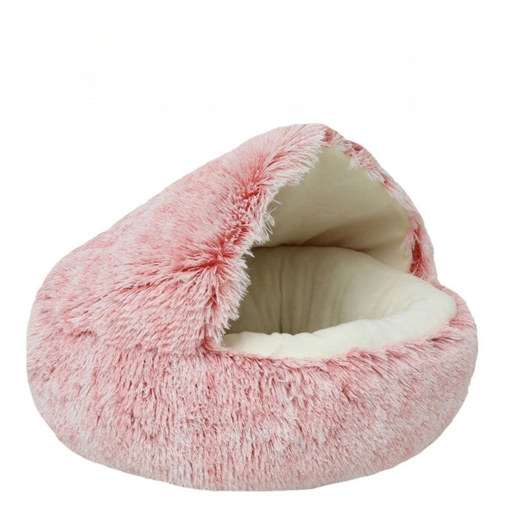 BowLift | CozyPaws - 2-in-1 Round Cat Bed & Winter Sleeping Bag for Ultimate Comfort