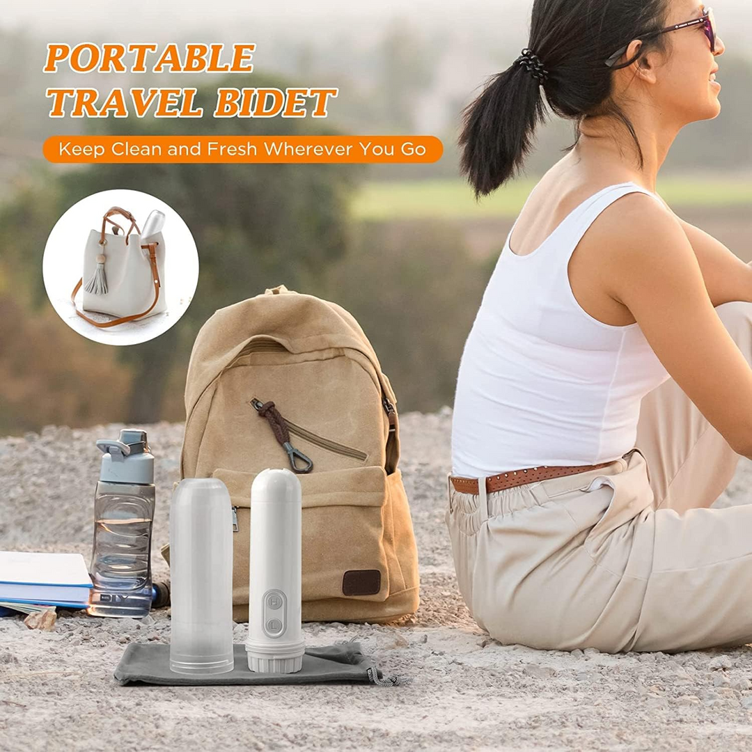 Compact electric travel bidet | Bowlift