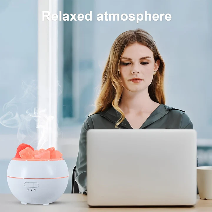 BowLift | 3 in 1 Salt Lamp Essential Oil Diffuser