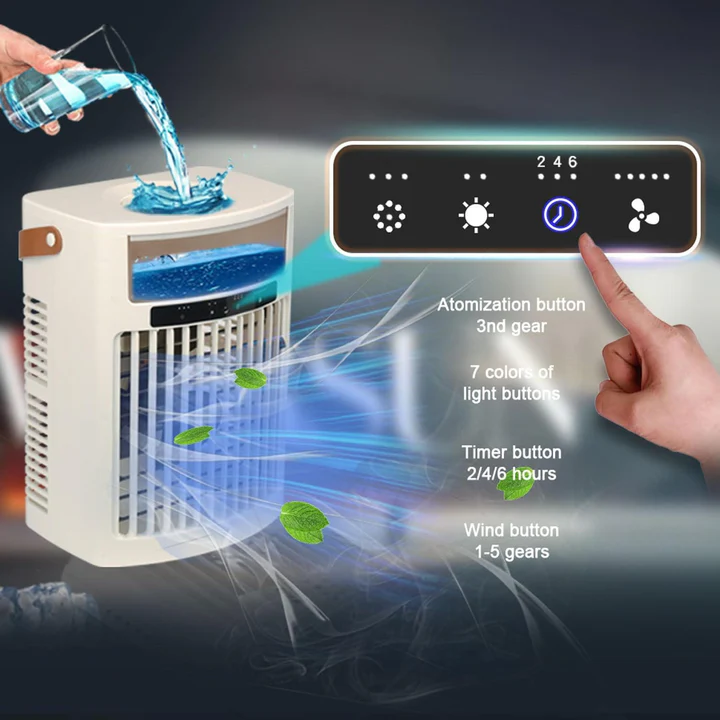 BowLift | Portable Mini Air Cooler Fan