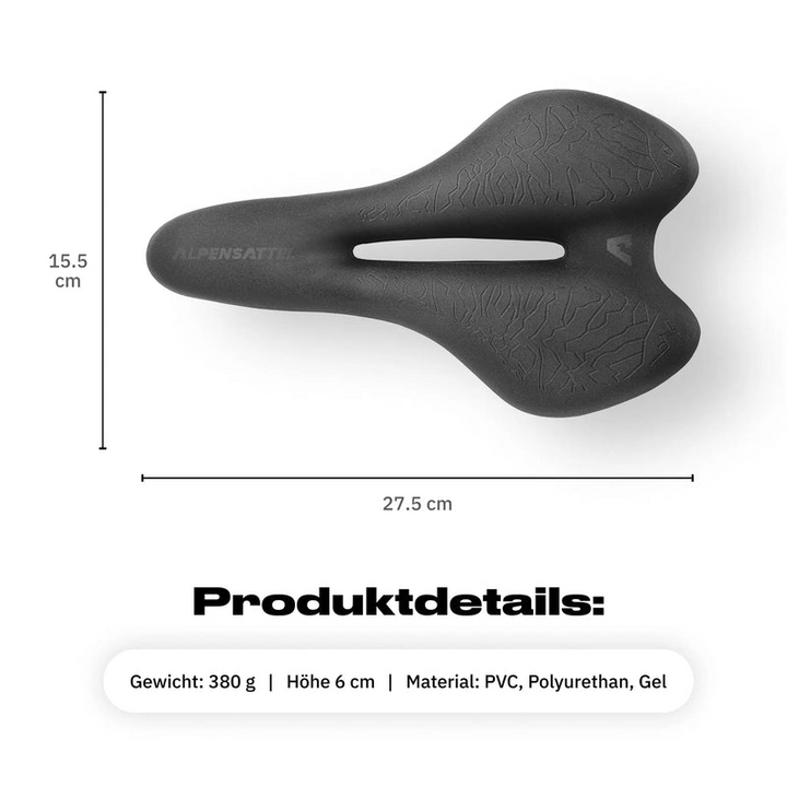 Ergonomic bicycle saddle | No more back and butt pain | Bowlift