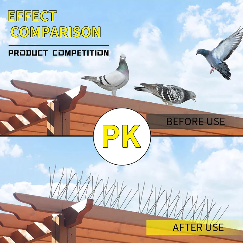 BowLift | Outdoor Stainless Bird Repeller Spikes