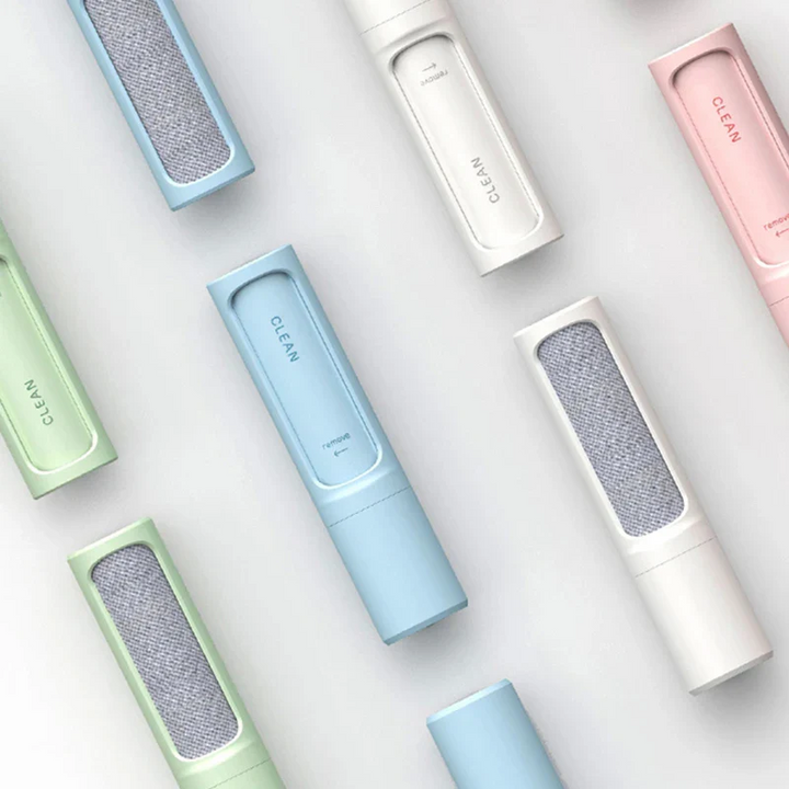 BowLift | Reusable Pet Hair Remover Brush with Lint Roller Built In