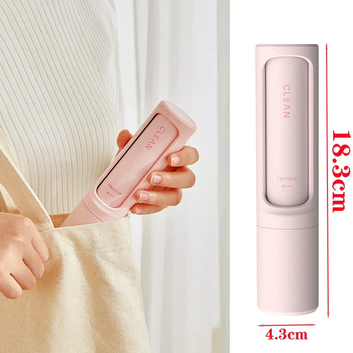 BowLift | Reusable Pet Hair Remover Brush with Lint Roller Built In