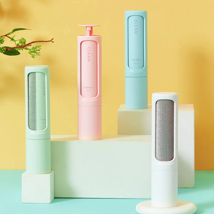 BowLift | Reusable Pet Hair Remover Brush with Lint Roller Built In