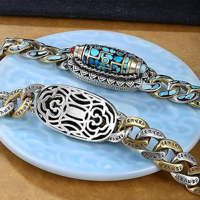 Guardian Dzi-Bracelet | Spiritual Protection & Peace | Bowlift