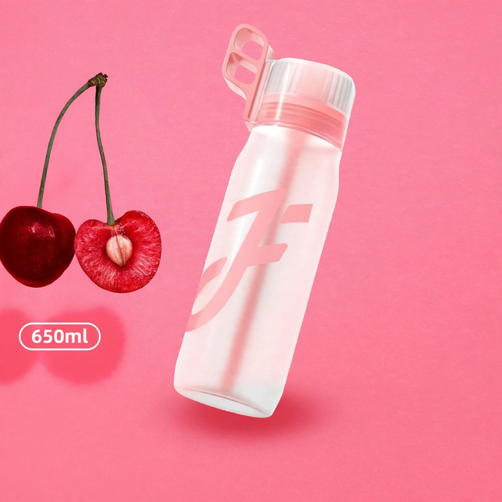 Tritan water bottle with straw