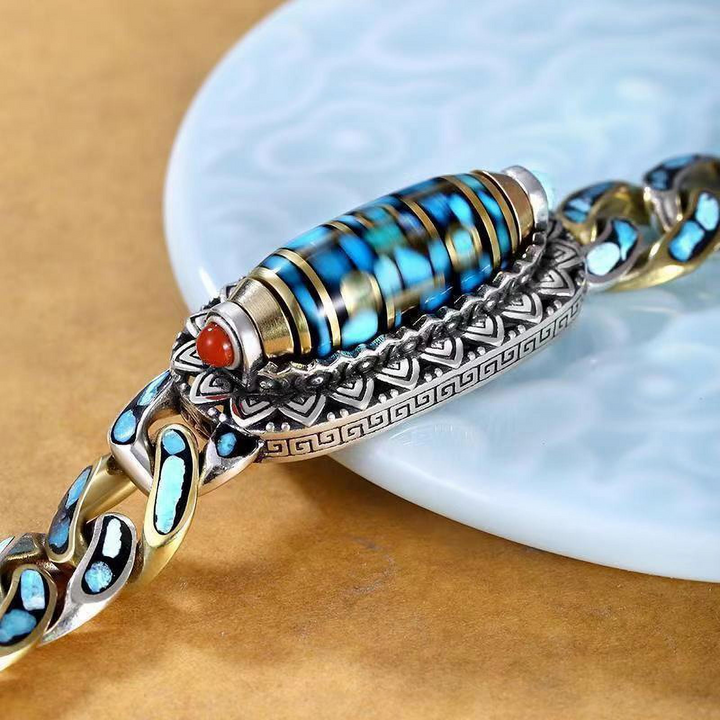Guardian Dzi-Bracelet | Spiritual Protection & Peace | Bowlift