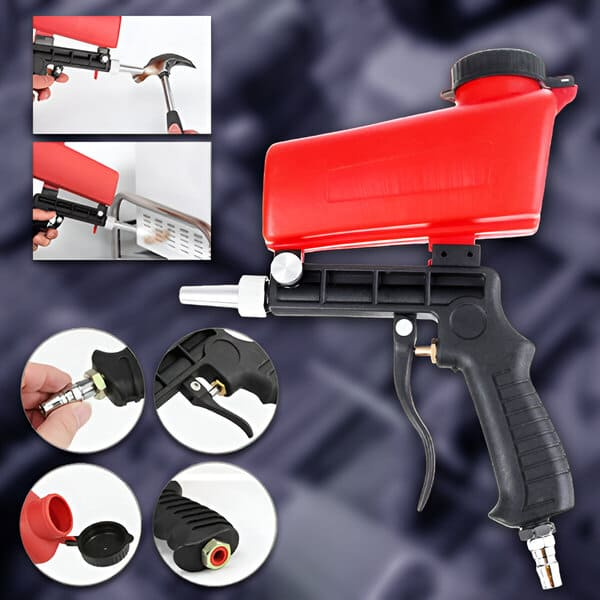 Multipurpose sandblasting gun | Bowlift