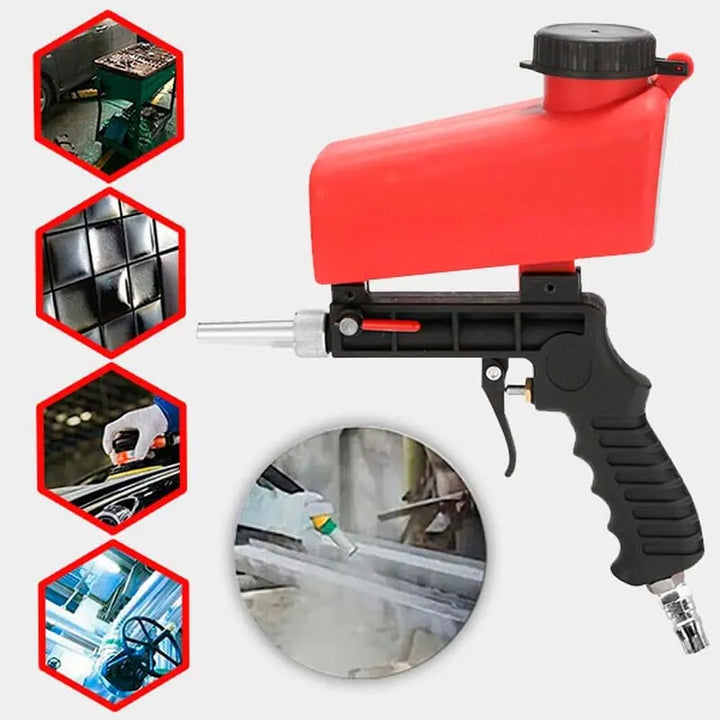 Multipurpose sandblasting gun | Bowlift