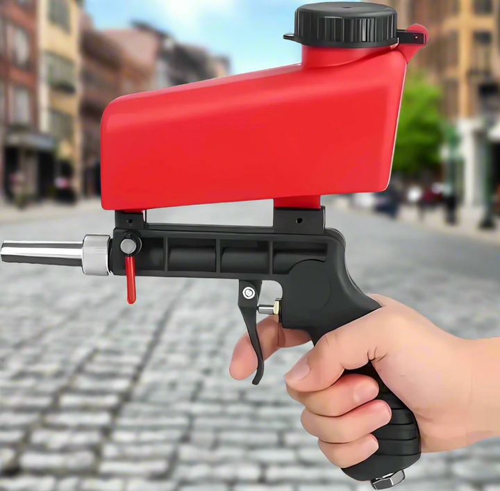 Multipurpose sandblasting gun | Bowlift