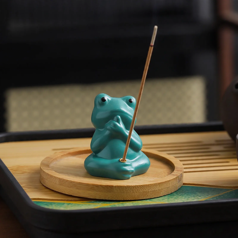 Frosch-Incense-Stick-Holder, cute