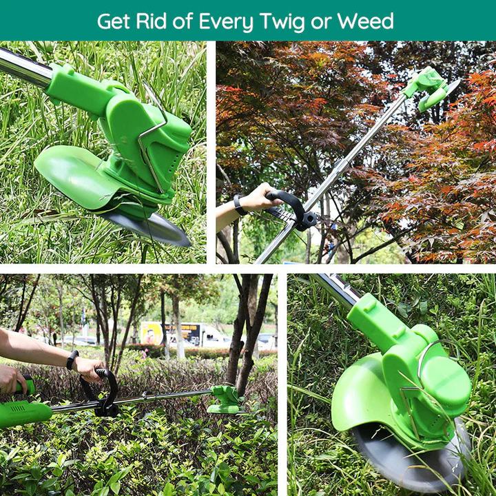 BowLift | Powerful Electric Battery Operated Cordless Grass Trimmer