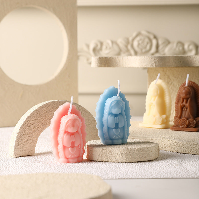 Handcrafted scented candle made from soy blend