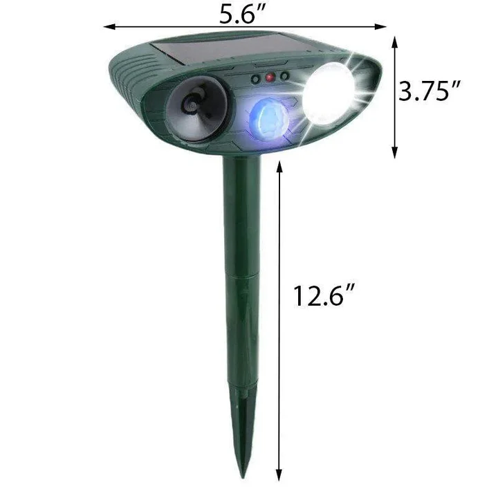 BowLift | Solar Powered Ultrasonic Deer Repeller, Pack Of 4