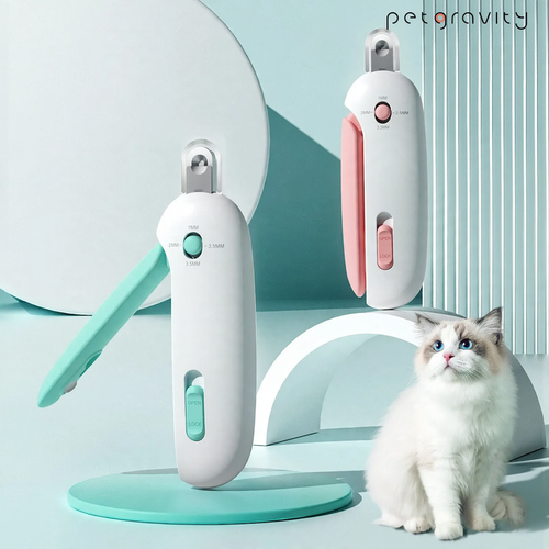 Claw scissors for cats and dogs with adjustable hole