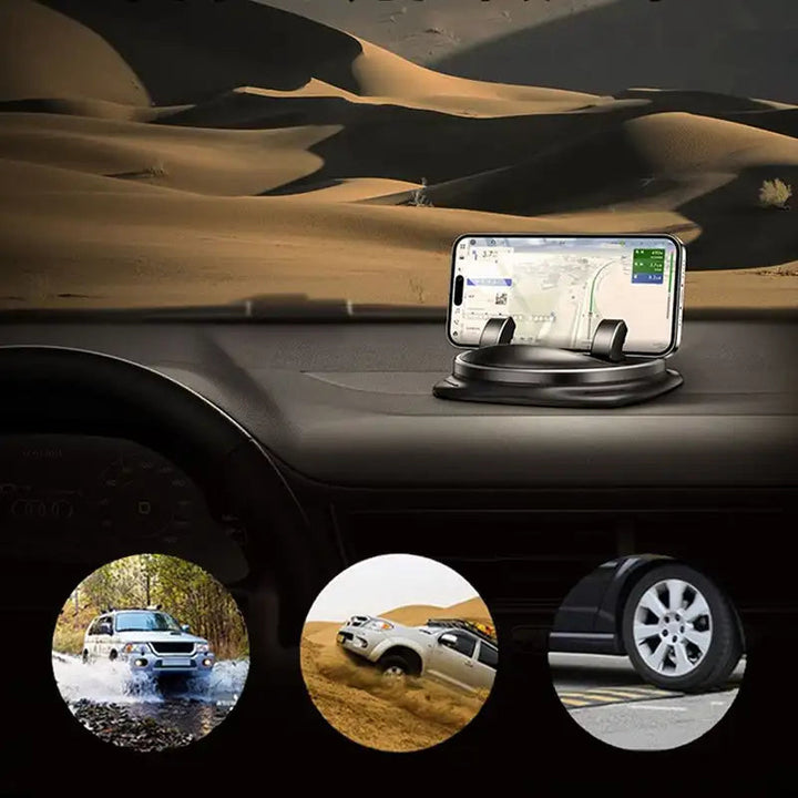 BowLift | 360° RotateX – Universal Rotating Car Phone Holder | Secure & Adjustable Mount for All Smartphones