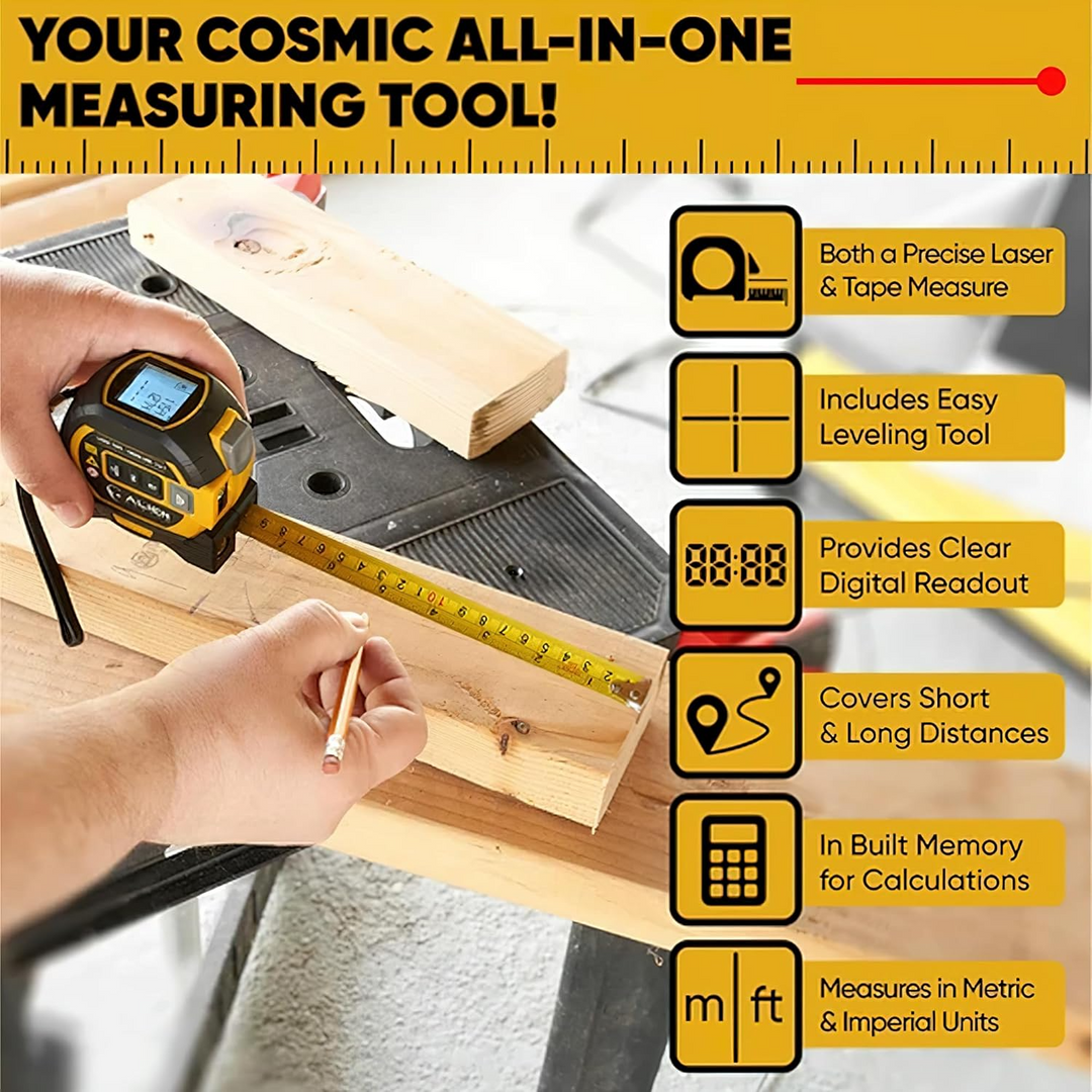 ProMeasure | Digital Laser Tape Measure | Bowlift